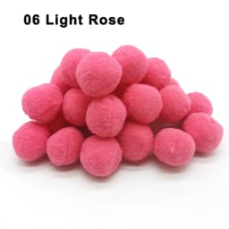 Mini Fluffy Soft Pom Poms 8/10/15/20/25/30mm Pompoms Ball Handmade Kids Toys Wedding Christmas Decor DIY Sewing Craft Supplies