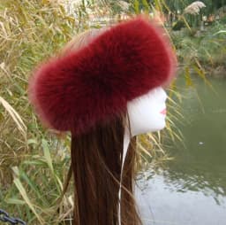 New Solid Color Plush Headband Winter Warm Faux Fur Hat Soft Elastic Beanies Coldproof Ear Warmer Adjustable Headbands For Women