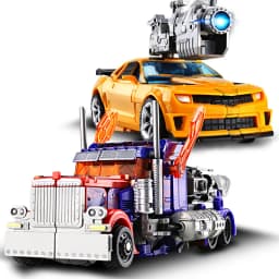 Transformation Toys Robot Car Alloy Plastic YS04A Optimu Prim Action Figure Anime Movie Series Birthday Gift
