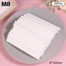 50Pcs Cotton Sponge Stick For Humidifier Filter Replacement Evenly Fogging Out Aroma Diffuser Mist Maker Air Humidifier