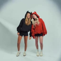 Autumn/Winter New Arrivals Solid Color Hooded Streetwear Pullover with Cute Horn Design
