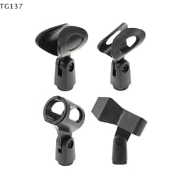 Portable Microphone Holder Adjustable Stretchable Durable Multifunction Practical Universal Stage Use Clip Stand Rotatable
