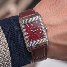CILOA 2025 New Men's Square Leather Strap Elegant Light Luxury Business Casual Waterproof Quartz Watch
