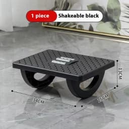 Portability Foot Rest Under Desk Footrest Ergonomic Foot Stool With Massage Rollers Foot Rest For Home Office