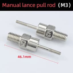 HIFESON Hand Rivet Nut Gun Part Manual Threaded Rivet Head Replacement Screws Pull Rod For BT-606 605 607 M3 M4 M5 M6 M8 M10 M12