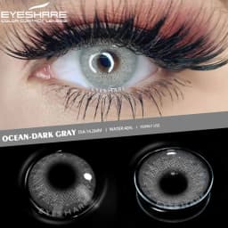 EYESHARE 1 Pair Color Contact Lenses for Eyes Beautiful Pupil Contact Lens Yearly Use Cosmetic Beauty Eye Lenses Colored Lenses