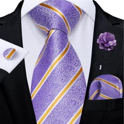 Floral Pink Ties For Men Wedding Party Man Tie Handkerchief Brooch Cufflinks Set Men Accessories Gravata