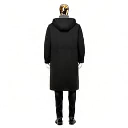 Men's New Hooded Winter Jacket Premium Padded Lined Zippered Parkas Coat - Ultra Warm Urban Style for Chilly Days