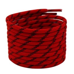 Coolstring 5mm Round Laces Sports Black White Red Shoelaces Unisex Casual Shoestring Bootlaces for P6000 Sneakers Dad Shoes