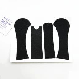Non-slip Rubber Texture Grip Wrap Tape Glove for Gen 1/2/3/4/5 Glock 17 19 25 26 43X Pistol Gun Holster 9mm