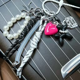 Handmade Baseball Personalized Keychain Creative Simple Diy Rope Pendant Y2k Tassels Trendy Accessory Gifts