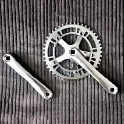 Fixie Bike Square Hole BB Crankset Single Speed Chainwheel 46T 130BCD Crank 170mm Aluminum Fixed Gear Bike Crankset