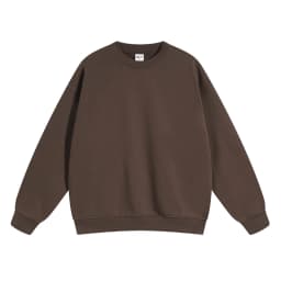 ZODF 2024 Autumn Winter Men's Basic O-Neck Sweatshirt Unisex Loose Solid 430gsm Terry Pullovers Streetwears HY0910