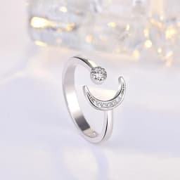 Original 925 Sterling Silver Ring High Quality Adjustable Opening AAA Zircon for Women Wedding Fine Fashion Jewelry Gift