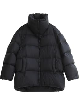 CHIC VEN Fashion Women Down Coats Solid 80 White Duck Down Jacket Black Bread Coat Warm Female Overcoat Autumn Winter 2025