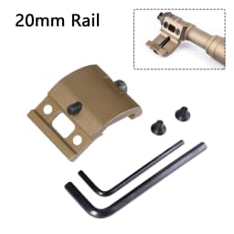 Tactical ARIS Series Surefire M300 M600 Offset Scout Mount Fit 20mm Ml-k Keymod SMR Rail Base for M600B M951 M620 Flashlight