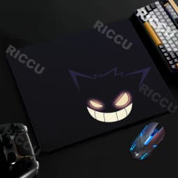 Gaming Small Mousepad Pokemon-Gengar Mouse Pad PC Gamer Desktop Decoration Pads Office Laptop Mouse Mat desk accessories Carpet