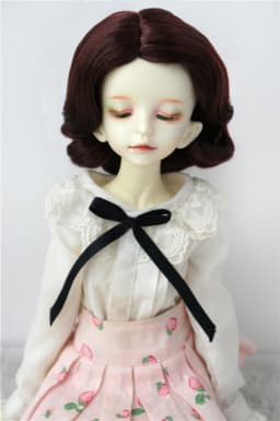 JD338 4-5' 5-6' 6-7' 7-8' 8-9' 9-10' Retro Monroe Wave Synthetic Mohair Doll Wigs 1/8 1/6 1/4 1/3 MSD SD DOD Blythes BJD Hair