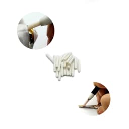 50 Pieces Plating Pen Tips Double End Rhodium Gold Silver Electroplating Machine Accessories Jewelry Making Tools