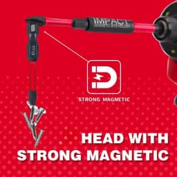 5/1pcs Magnetic Extension Screwdrivers Bit Holder Black 60MM/1/4" Handle Extended Connecting Rust Durable Tool Accessories