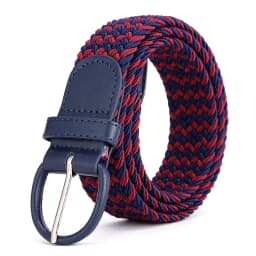 Women's Elastic and Elastic Woven Belt in One Outfit, Casual and Versatile Denim Belt for Men and Women