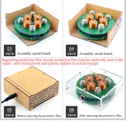 CIRMECH Intelligent Magnetic Levitation Push Type Magnetic Levitation DIY Kit DC12V 2A New Style Suspension Magnetic