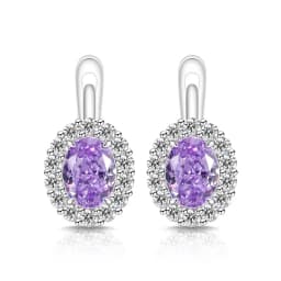 Exquisite Ice Flower-Cut Pigeon Egg 925 Sterling Silver Earrings with High-Carat Diamond Egg-Shaped Earrings for Ladies' Jewelry