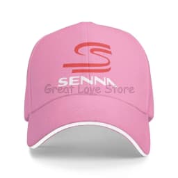 Cool Ayrton Senna Print Sandwich Baseball Cap Motocross Racing Bucket Cap Dad Hat Unisex Snapback Hats for Travel Hiking Fishing