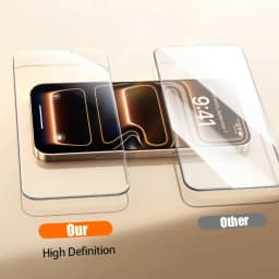 4Pcs Tempered Glass For iPhone 13 18 17 16 15 14 12 11 Pro Max XR X HD-Definition Screen Protector Oleophobic Coating Glass Film
