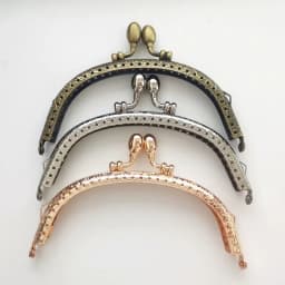 10pcs 12.5cm Antique Bronze Silver Light Golden Arch Metal Purse Frame Kiss Clasp Bag Handle For DIY Making Handbag Accessories