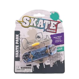 Finger Skateboard Shallow Concave Double Upturned Blister Card Package Fingerboard with Metal Bridge Competitive Fingertip Toy