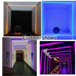 7W 12W LED Window Sill Lights For 220V 110V Door Frame Wall KTV Hotel Garage Corridor Decoration Lamps 360 Degree Bright IP67