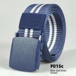 White Automatic Buckle Nylon Army Tactical Men Belt Military Waist Canvas Belt Outdoor Strap Travel Jeans Black Belts for Women