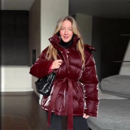 Fashion Glossy Padded Jacket Women's Solid Hooded Long Sleeve Zipper Warm Down Coat 2026 Autumn Winter New Lady Casual Outerwear