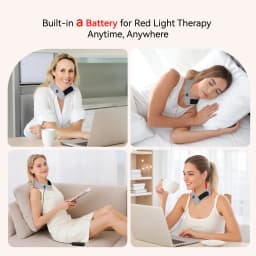 Hello Face L1 Neck Care Beauty Device 850nm Near-Infrared Light Therapy Neck Massage for Neck Pain Shoulder Fatigue Relief