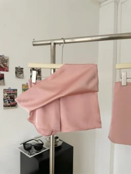 Summer Clothes Black Mini Skirts Women Zipper Side Solid Satin Skirts For Woman Low Rise Skirts Kawaii Pink Skirt With Shorts