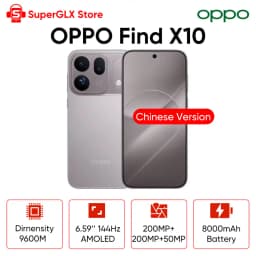 OPPO Find X10 Chinese Version 5G Smartphone MediaTek Dimensity 9600M 6.59" LTPO AMOLED Display Dual 200MP Camera 8000mAh Battery
