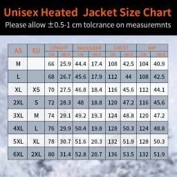Electric Heated Vest 21 Heating Areas Full Body Warm USB Power Bank 3 Levels Windproof Winter Motorcycle Skiing Coat Men Women
