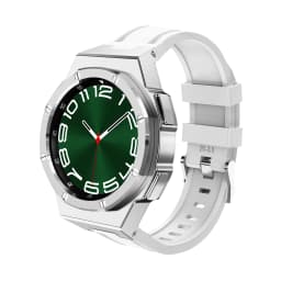 Modification Kit Case For Samsung Galaxy Watch6 Classic 47mm 43mm Stainles Steel Metal Strap Bracelet Galaxy6Classic Rubber Band