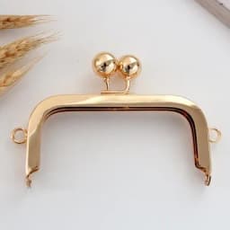 10.5cm Square Screw No Hole Purse Frame DIY Kiss Lock Bag Coin purse Hardware Accessories