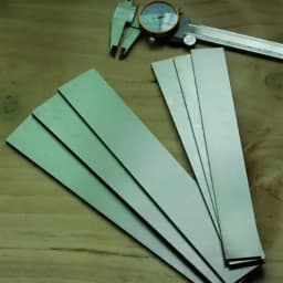 DC53 Cold Steel Bar Stock – High HRC Hardness, Premium Tool Steel Plate for DIY Knife Blanks