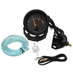 Universal 2'' 52MM Water Temperature Gauge 40-120℃ Oil Temp Gauge Oil Pressure Tachometer Vacuum Meter Digital 12V Car