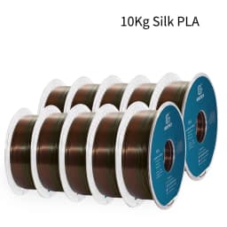 GEEETECH 10Kg 3d Silk PLA Filament 1.75mm Spool Wire For 3D Printer Material, Safety, Vacuum Packaging