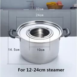 Stainless Steel Steamer fish steamed stuffed bun Rack Kitchen Tools Multilayered Insert With Holder instant pot steamer basket