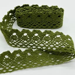 5Yards 1-6cm Crocheted Webbing Cotton Lace Trims for Handmade DIY Sewing Garments Accessories Wedding Deco Gift Floral Packing