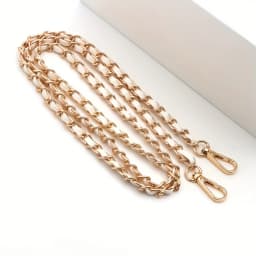 Purse Chain Strap, 47" Crossbody Straps for Purses Bag Chain Chain Purse Strap with Metal Buckle Chain for Purse Handbag