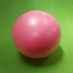 Frosted Small Mini Yoga Ball 25cm Straw Pilates Inflatable Gymnastics Fitness Children's Toy Balloon