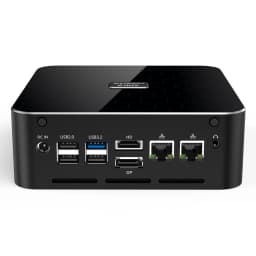 MOREFINE M600 Mini PC Gamer Ryzen 9 8945HS 7940HS USB4 2x2.5G LAN 2xDDR5 2xNVMe 2.5''SATA Windows 11 Desktop Computer Gaming PC