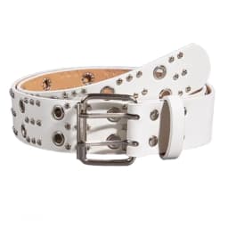 Punk-style double-breasted heavy metal belt, Korean fashion decorative waist belt for jeans