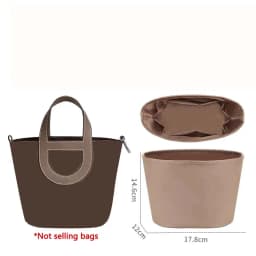 Bag Organizer Insert for Picotin 18 Nylon Storage Bag Support Shape Orderly Storage Increase Space Inner Liner Bags Accessories